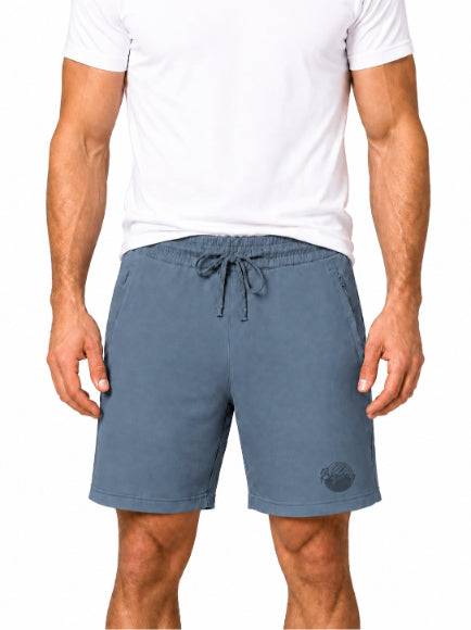 Men's Casual Shorts with Elastic Waistband & Adjustable Drawstring, Regular Fit Everyday Shorts with Side Pockets