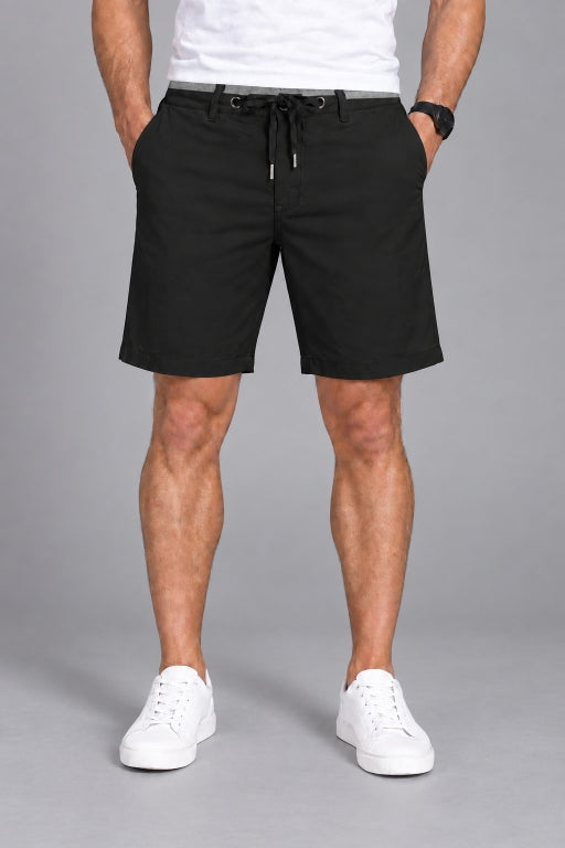 Men’s Cotton Shorts with Drawstring Waist