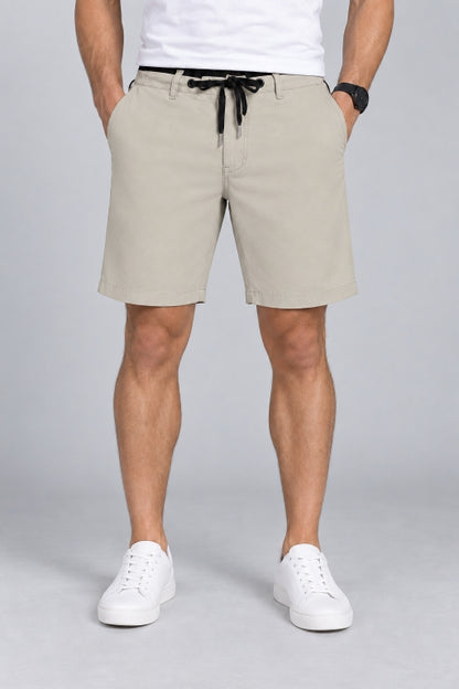 Men’s Cotton Shorts with Drawstring Waist