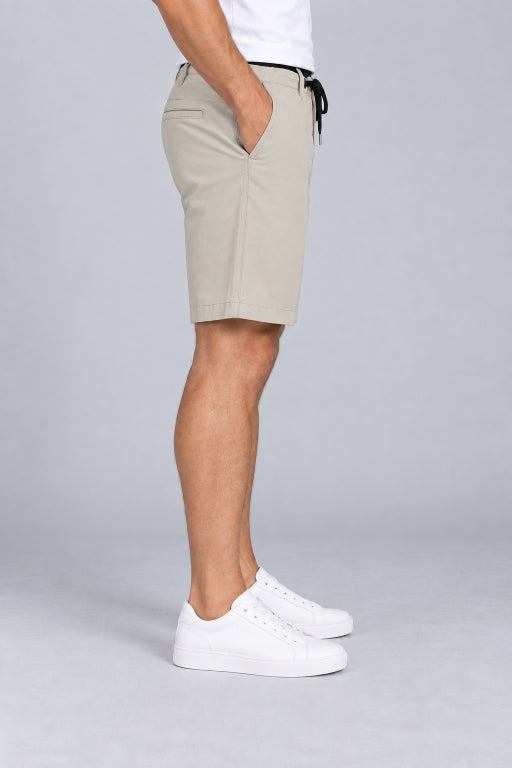 Men’s Cotton Shorts with Drawstring Waist