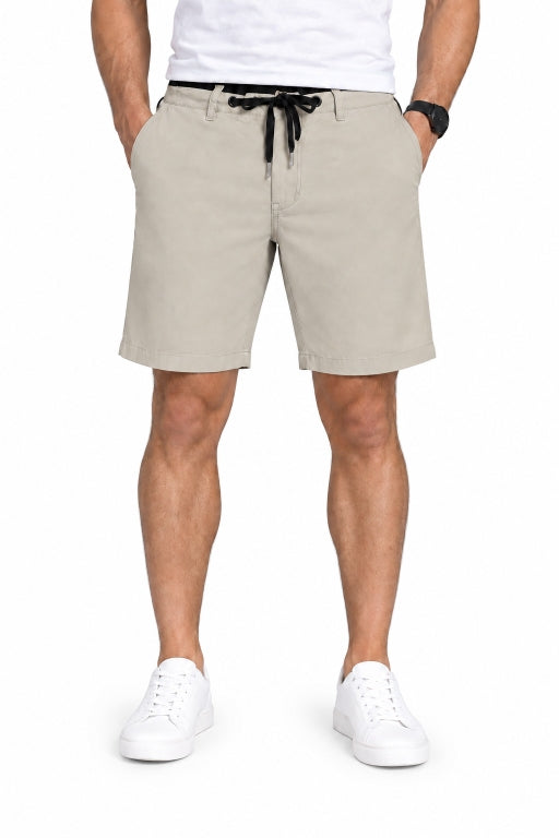 Men’s Cotton Shorts with Drawstring Waist