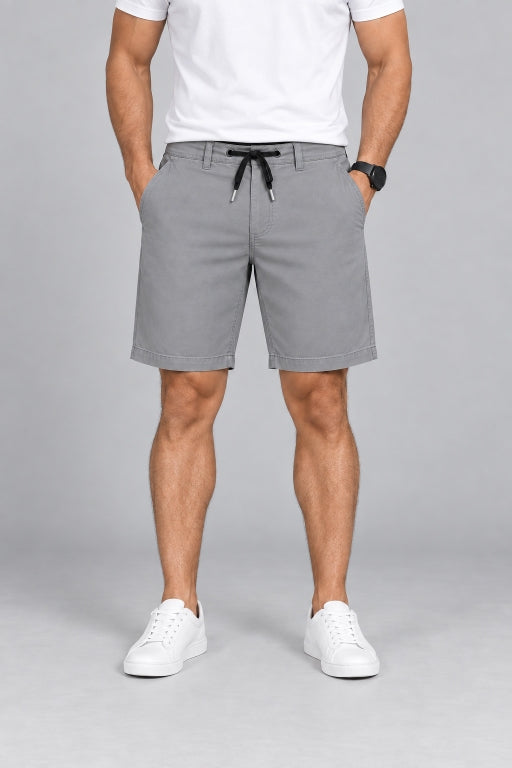 Men’s Cotton Shorts with Drawstring Waist