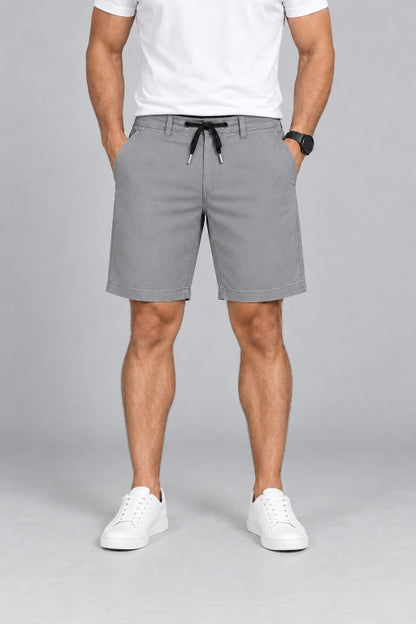 Men’s Cotton Shorts with Drawstring Waist