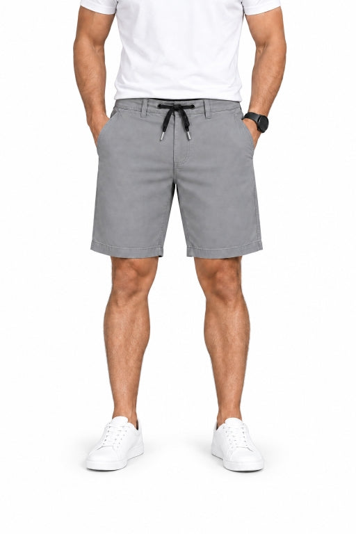 Men’s Cotton Shorts with Drawstring Waist