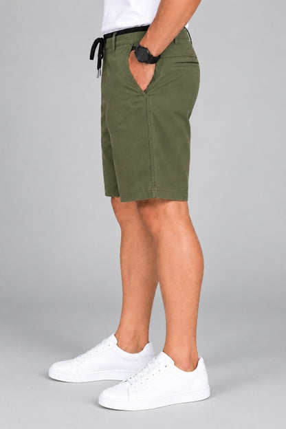 Men’s Cotton Shorts with Drawstring Waist