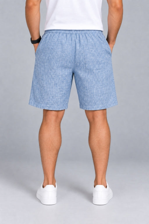Men’s Cargo Shorts with Utility Pockets | Regular Fit Casual Knee-Length Shorts