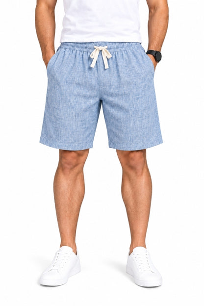 Men’s Cargo Shorts with Utility Pockets | Regular Fit Casual Knee-Length Shorts