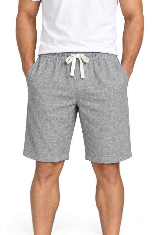 Men’s Cargo Shorts with Utility Pockets | Regular Fit Casual Knee-Length Shorts