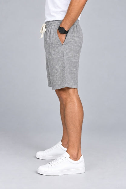 Men’s Cargo Shorts with Utility Pockets | Regular Fit Casual Knee-Length Shorts