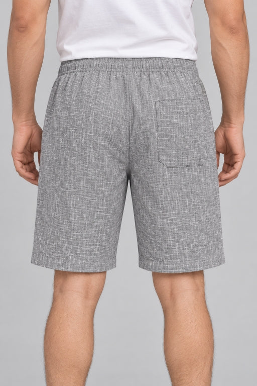 Men’s Cargo Shorts with Utility Pockets | Regular Fit Casual Knee-Length Shorts
