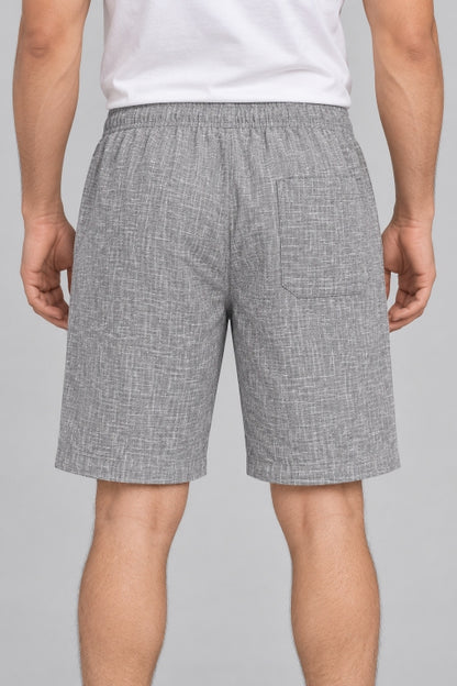 Men’s Cargo Shorts with Utility Pockets | Regular Fit Casual Knee-Length Shorts