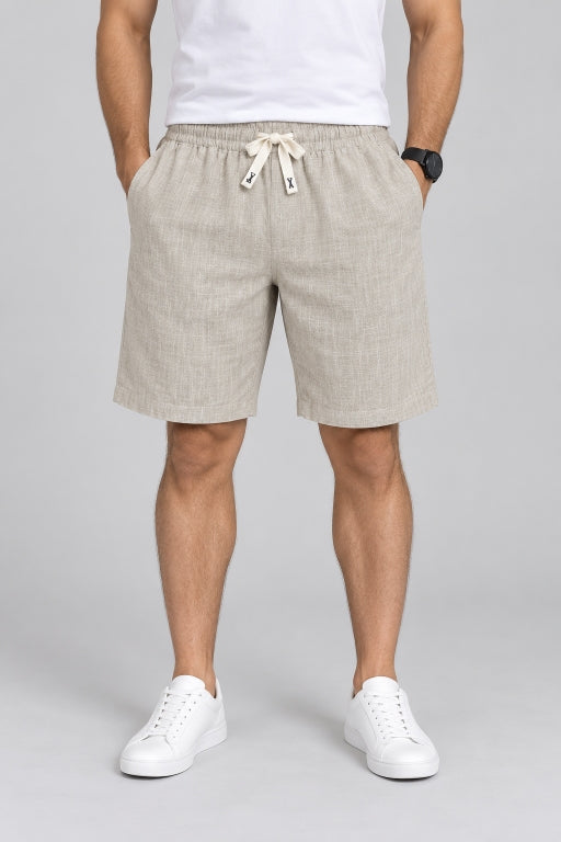 Men’s Cargo Shorts with Utility Pockets | Regular Fit Casual Knee-Length Shorts