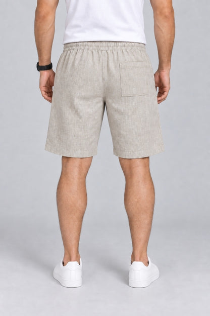 Men’s Cargo Shorts with Utility Pockets | Regular Fit Casual Knee-Length Shorts