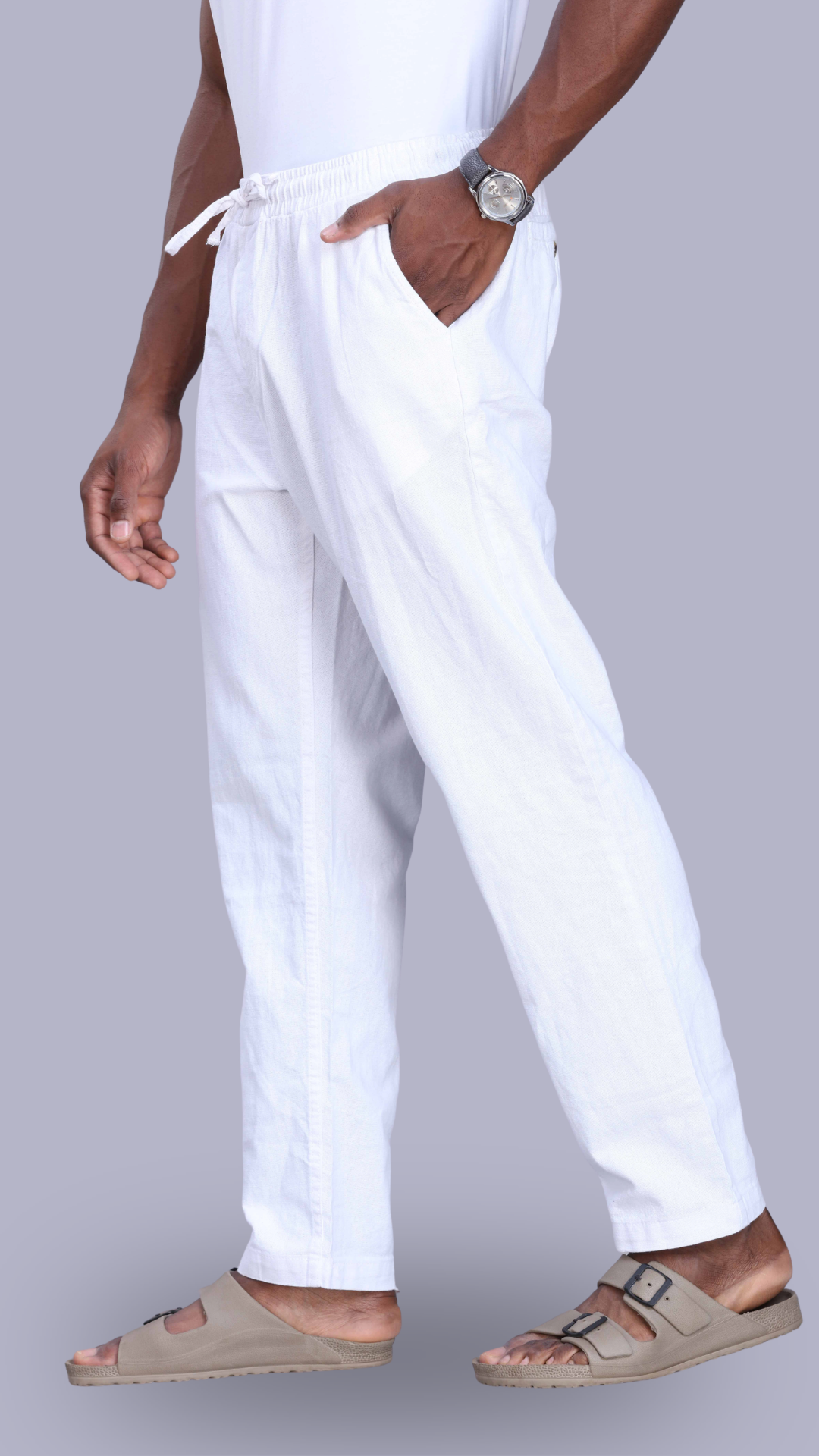 LINEN PANTS - 2603 IN